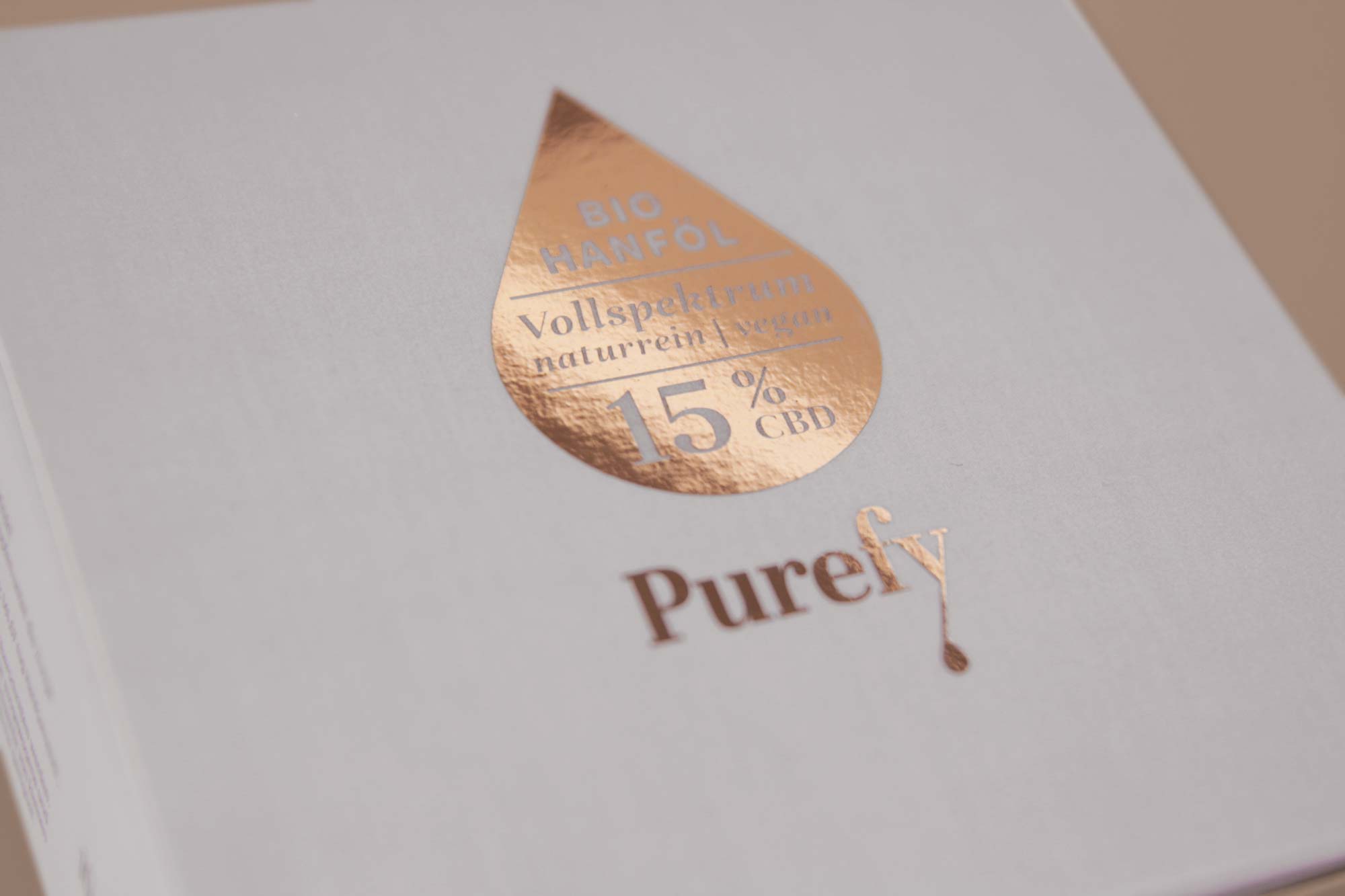 Purefy Identity Corporate Design Packaging